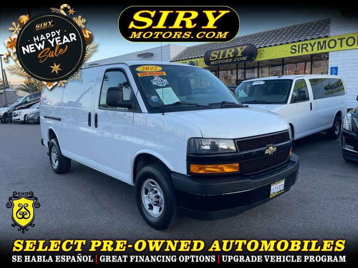 2022 CHEVROLET EXPRESS 3500 CARGO for sale in CHULA VISTA
