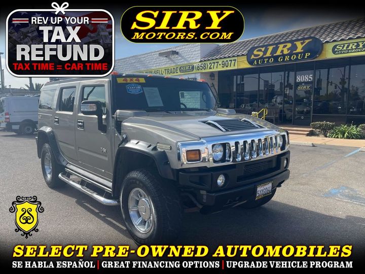 2007 HUMMER H2 for sale in CHULA VISTA