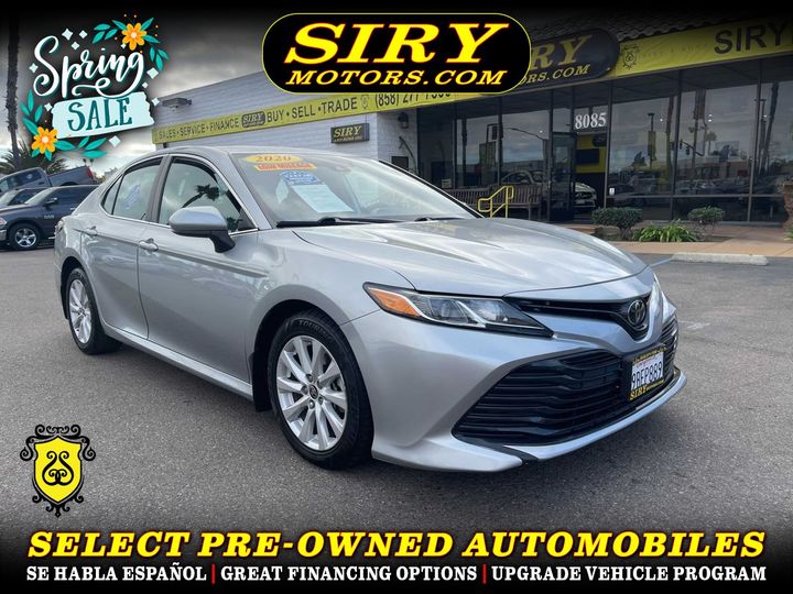 2020 TOYOTA CAMRY for sale in SAN DIEGO