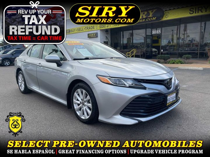 2020 TOYOTA CAMRY for sale in CHULA VISTA