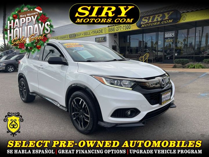 WHITE, 2022 HONDA HR-V Image 