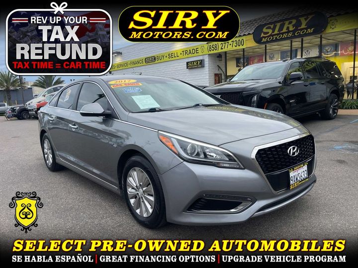 2017 HYUNDAI SONATA HYBRID for sale in SAN DIEGO