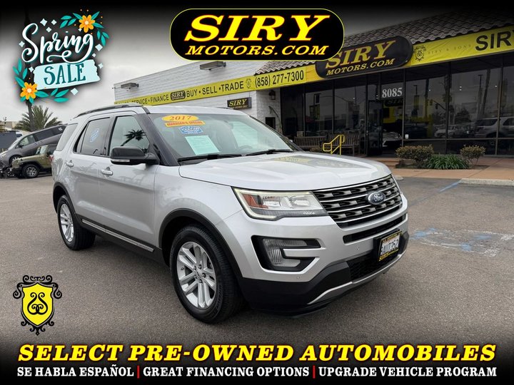 2017 FORD EXPLORER for sale in CHULA VISTA