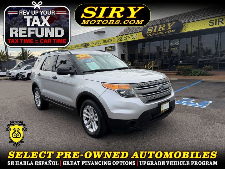 2015 FORD EXPLORER for sale in SAN DIEGO