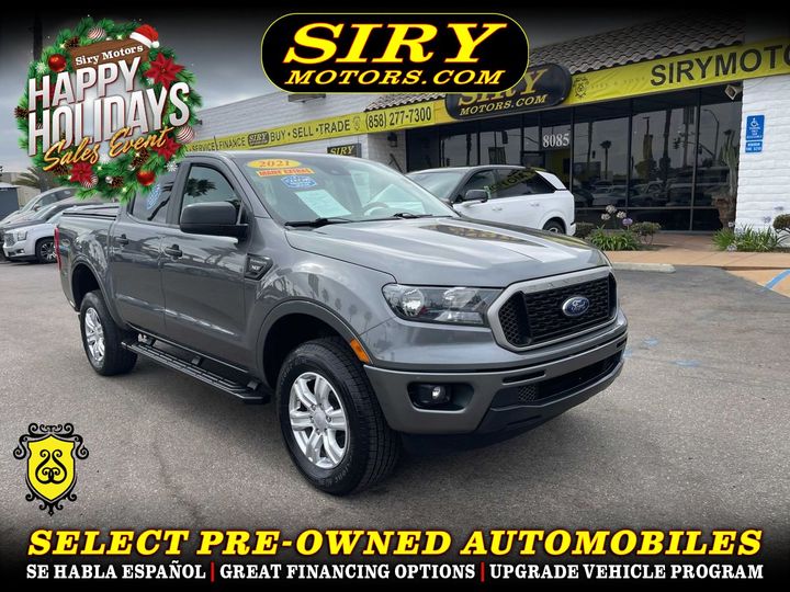 GRAY, 2021 FORD RANGER SUPERCREW Image 