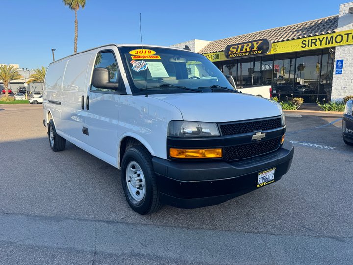 2018 CHEVROLET EXPRESS 3500 CARGO for sale in CHULA VISTA