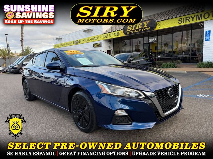 2019 NISSAN ALTIMA for sale in CHULA VISTA