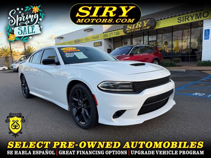 2021 DODGE CHARGER for sale in SAN DIEGO