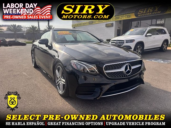 2020 MERCEDES-BENZ E-CLASS for sale in SAN DIEGO