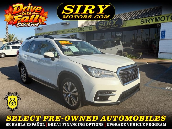 2019 SUBARU ASCENT for sale in SAN DIEGO
