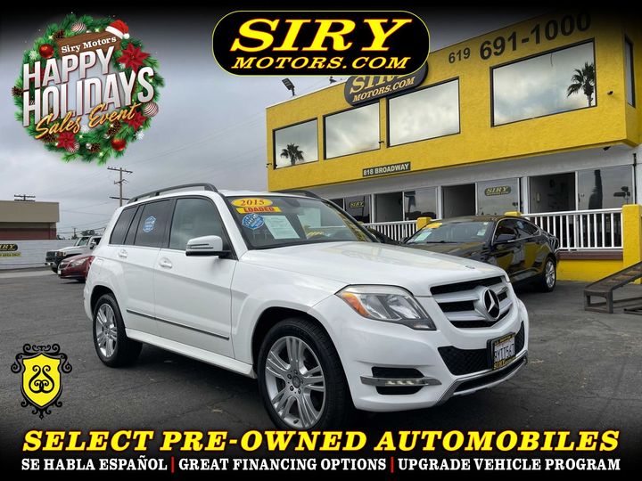 WHITE, 2015 MERCEDES-BENZ GLK-CLASS Image 