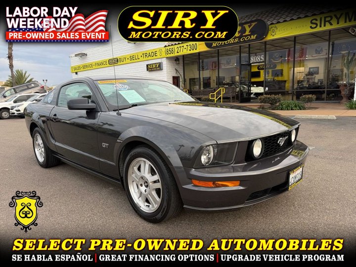 2008 FORD MUSTANG for sale in CHULA VISTA