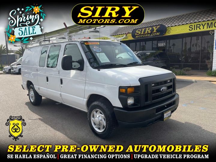 2013 FORD E150 CARGO for sale in CHULA VISTA