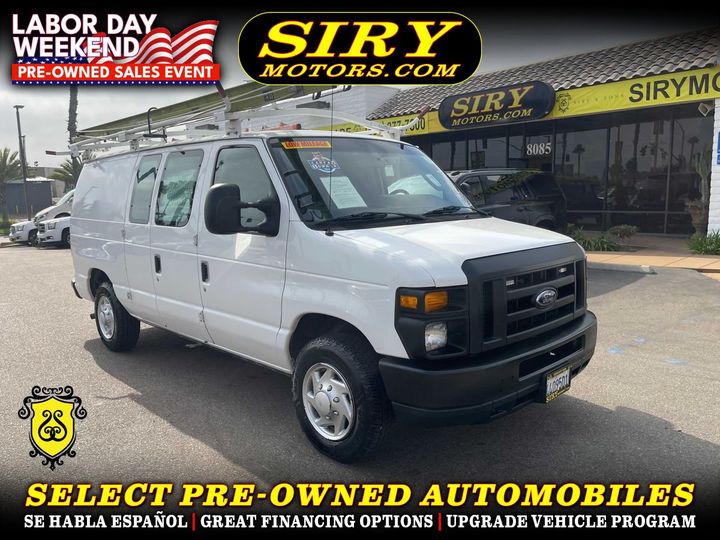 2013 FORD E150 CARGO for sale in CHULA VISTA