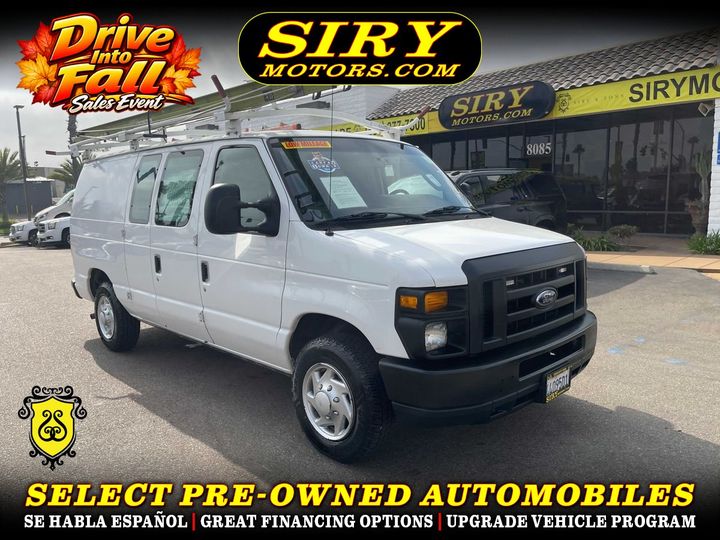 2013 FORD E150 CARGO for sale in CHULA VISTA