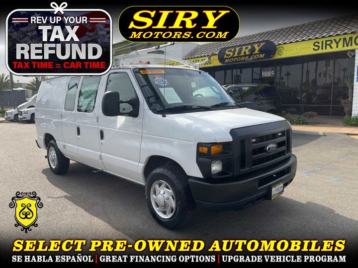 2013 FORD E150 CARGO for sale in CHULA VISTA