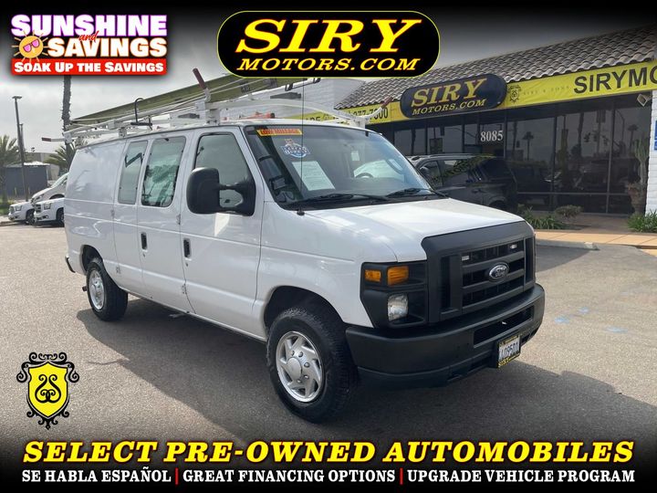 2013 FORD E150 CARGO for sale in CHULA VISTA