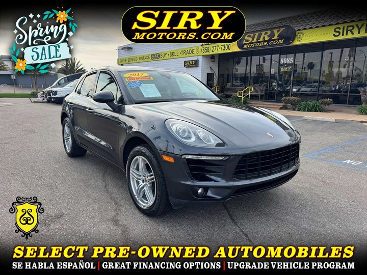 2017 PORSCHE MACAN for sale in SAN DIEGO