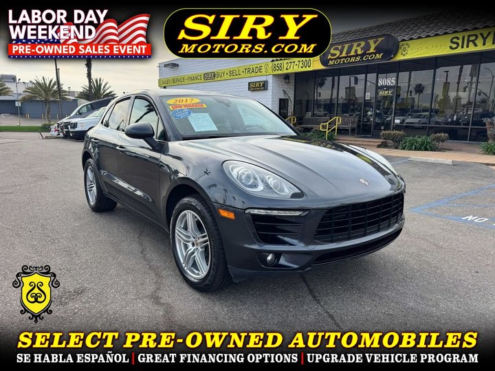 2017 PORSCHE MACAN for sale in CHULA VISTA