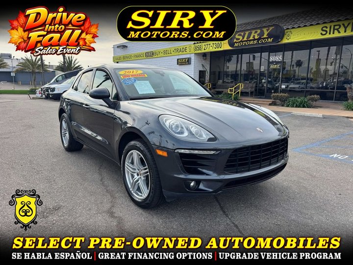 2017 PORSCHE MACAN for sale in CHULA VISTA