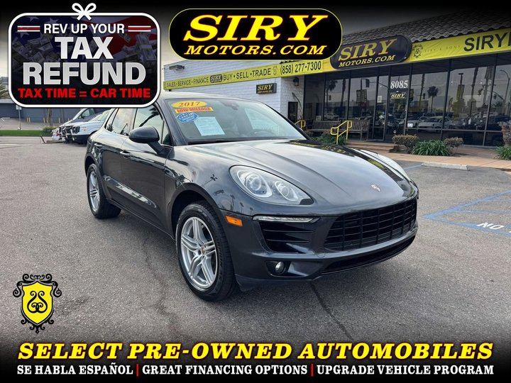 2017 PORSCHE MACAN for sale in SAN DIEGO