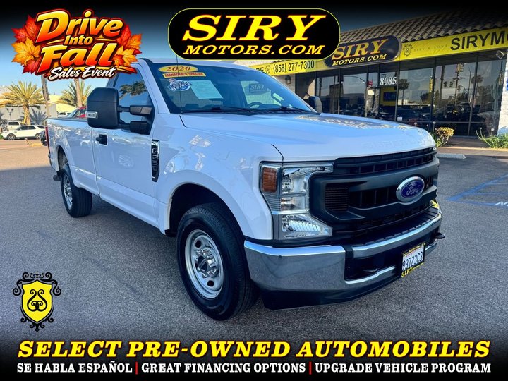2020 FORD F250 SUPER DUTY REGULAR CAB for sale in CHULA VISTA