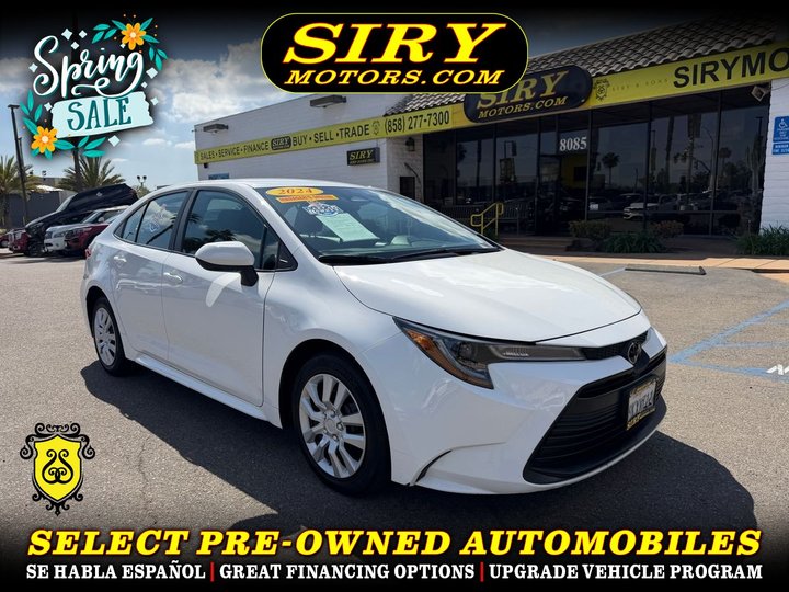 2024 TOYOTA COROLLA for sale in CHULA VISTA