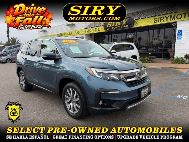 2019 HONDA PILOT for sale in CHULA VISTA