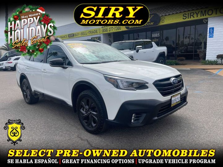 WHITE, 2021 SUBARU OUTBACK Image 