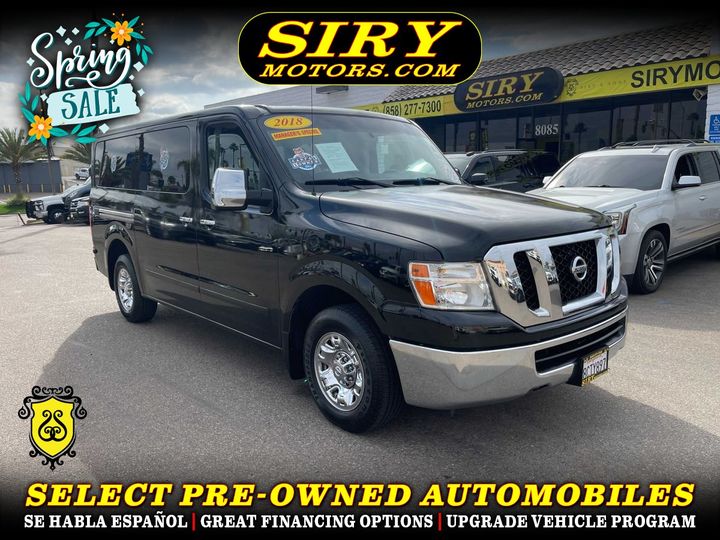 2018 NISSAN NV3500 HD PASSENGER for sale in CHULA VISTA