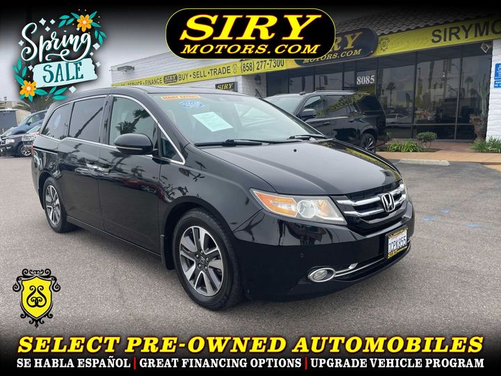2014 HONDA ODYSSEY for sale in CHULA VISTA