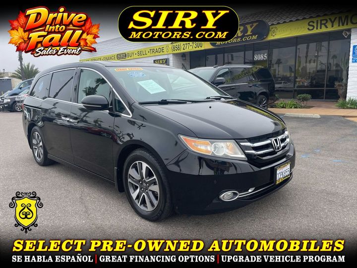 2014 HONDA ODYSSEY for sale in CHULA VISTA