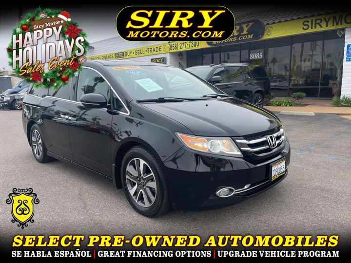 BLACK, 2014 HONDA ODYSSEY Image 