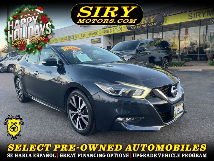 BLUE, 2016 NISSAN MAXIMA Image 