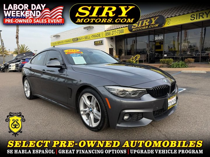 2018 BMW 4 SERIES for sale in CHULA VISTA