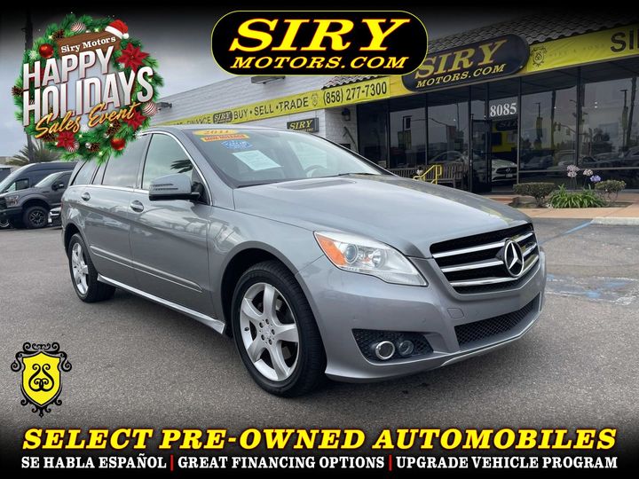 GRAY, 2011 MERCEDES-BENZ R-CLASS Image 