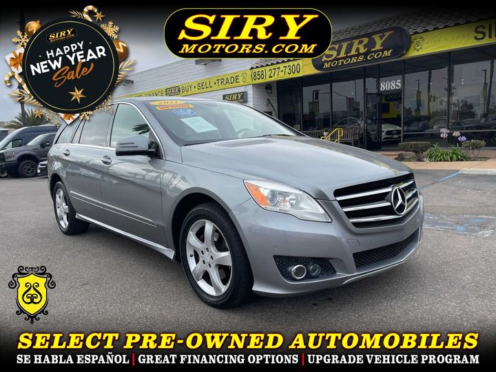 GRAY, 2011 MERCEDES-BENZ R-CLASS Image 