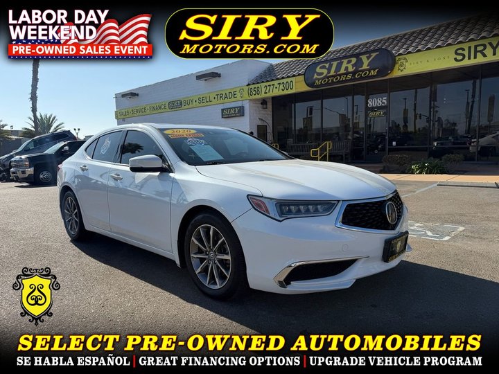 2020 ACURA TLX for sale in SAN DIEGO