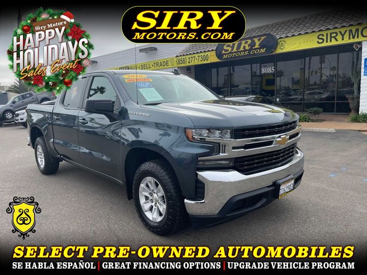 GRAY, 2020 CHEVROLET SILVERADO 1500 CREW CAB Image 