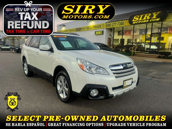 2014 SUBARU OUTBACK for sale in SAN DIEGO