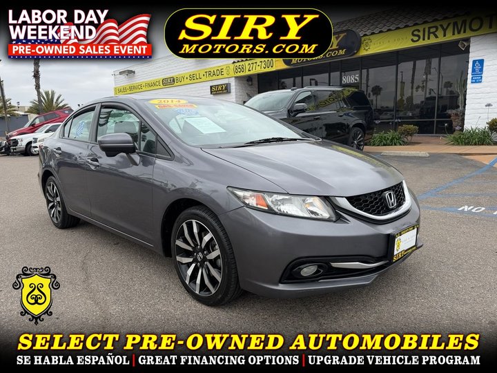 2014 HONDA CIVIC for sale in CHULA VISTA