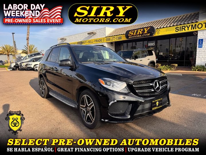 2018 MERCEDES-BENZ GLE for sale in SAN DIEGO