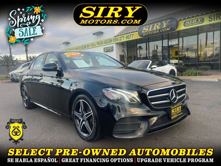 2019 MERCEDES-BENZ E-CLASS for sale in CHULA VISTA