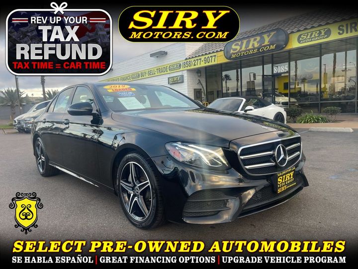 2019 MERCEDES-BENZ E-CLASS for sale in SAN DIEGO