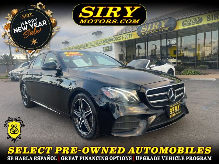 2019 MERCEDES-BENZ E-CLASS for sale in SAN DIEGO