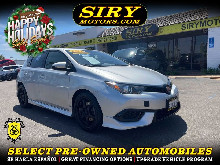 SILVER, 2016 SCION IM Image 
