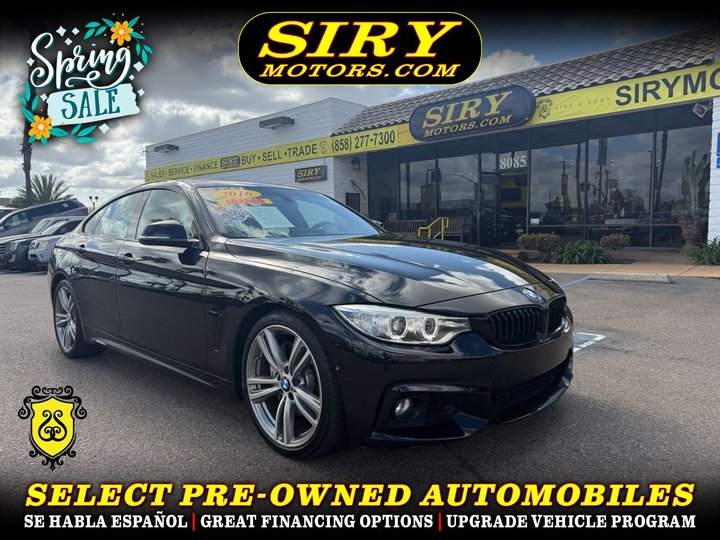 2016 BMW 4 SERIES for sale in SAN DIEGO