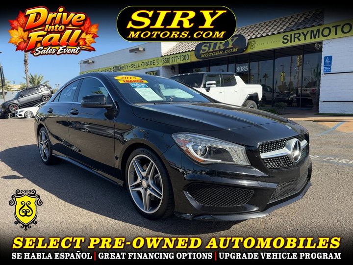 2015 MERCEDES-BENZ CLA-CLASS for sale in SAN DIEGO