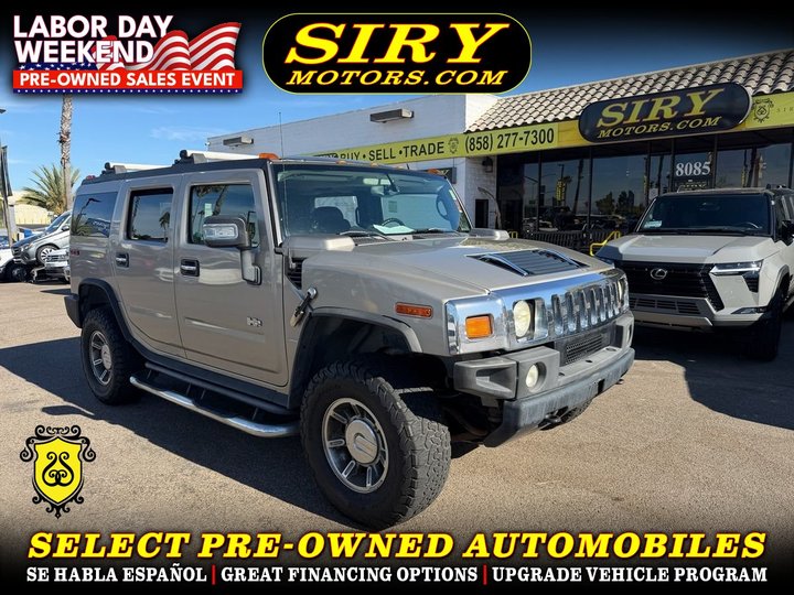 2007 HUMMER H2 for sale in SAN DIEGO
