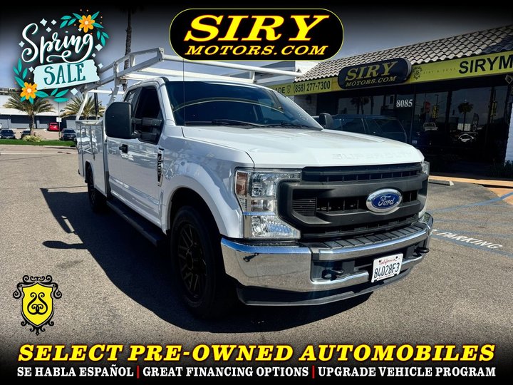 2021 FORD F350 SUPER DUTY SUPER CAB for sale in SAN DIEGO